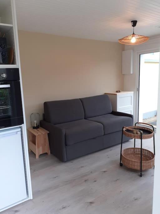 Studio Canape Convertible 2 Pers Avec Jardin Et Parking Clos Merlimont Plage Dış mekan fotoğraf