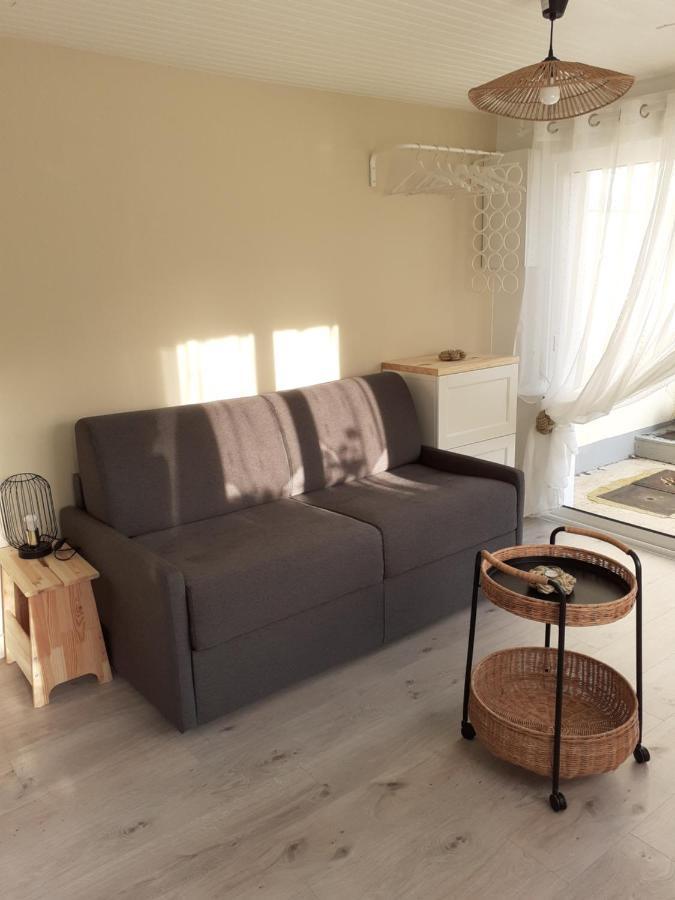 Studio Canape Convertible 2 Pers Avec Jardin Et Parking Clos Merlimont Plage Dış mekan fotoğraf