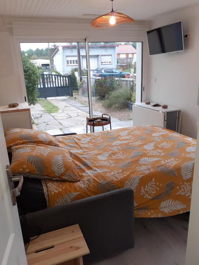 Studio Canape Convertible 2 Pers Avec Jardin Et Parking Clos Merlimont Plage Dış mekan fotoğraf